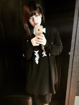 「HOT HEART （ホットハート）のアイテム」を使った、Elsaさん（レディース・155cm）の秋コーディネート