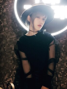 「HOT HEART （ホットハート）のアイテム」を使った、Elsaさん（レディース・155cm）の冬コーディネート