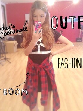 永野間美咲さんのコーディネート