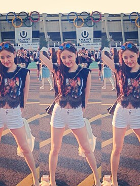 永野間美咲さんのコーディネート