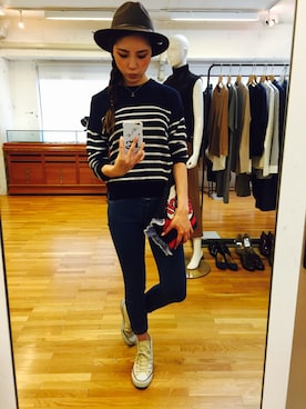 永野間美咲さんのコーディネート