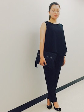 「SUGAR ROSE（シュガーローズ）のアイテム」を使った、Yo-koさん（レディース・151cm）の夏コーディネート