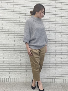 「SUGAR ROSE（シュガーローズ）のアイテム」を使った、Yo-koさん（レディース・151cm）の秋コーディネート