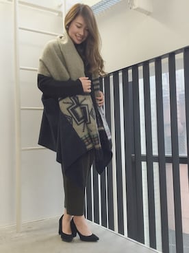 「SUGAR ROSE（シュガーローズ）のアイテム」を使った、Yo-koさん（レディース・151cm）の秋コーディネート