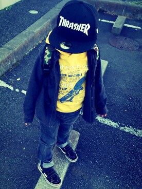 toytoytoyさん(キッズ・120cm)の冬コーディネート