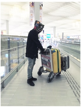 「Bape」｜「アイテム（その他アウター）」を使った、jiroleeさん（メンズ・175cm）の秋コーディネート