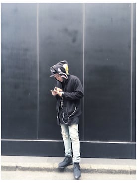 「Bape」｜「アイテム（その他アウター）」を使った、jiroleeさん（メンズ・175cm）の秋コーディネート