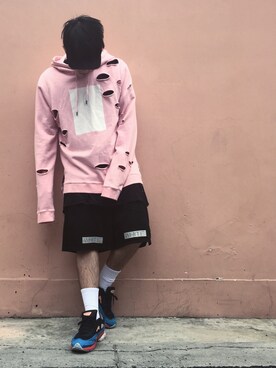 「hat」｜jiroleeさん（メンズ・175cm）の夏コーディネート