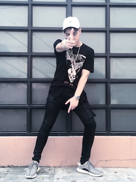 「hat」｜jiroleeさん（メンズ・175cm）の夏コーディネート