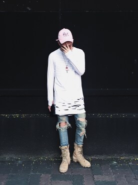 「hat」｜jiroleeさん（メンズ・175cm）の秋コーディネート