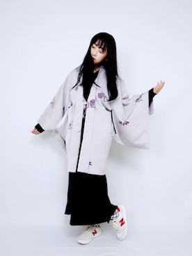 「Sunnyday」｜「アイテム（ジャケット/アウター）」を使った、山東さん（レディース・156cm）の冬コーディネート