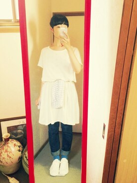 hmnさん(レディース・161cm)の夏コーディネート