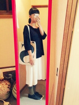 「GLOBAL WORK（グローバルワーク）のアイテム（その他）」を使った、hmnさん（レディース・161cm）の秋コーディネート