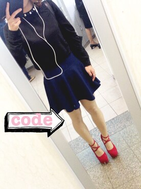 「GRL（グレイル）のアイテム（シャツ/ブラウス、ブラック系）」を使った、Ha-tanさん（レディース・159cm）の秋コーディネート