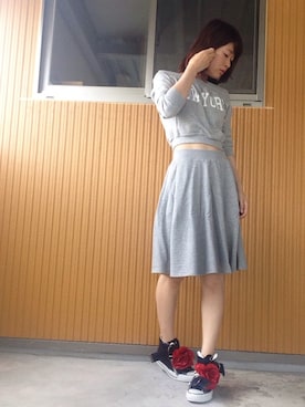 「Yves Saint Laurent（イヴサンローラン）のアイテム（口紅/リップティント/グロス）」を使った、naomi♡さん（レディース・160cm）の夏コーディネート