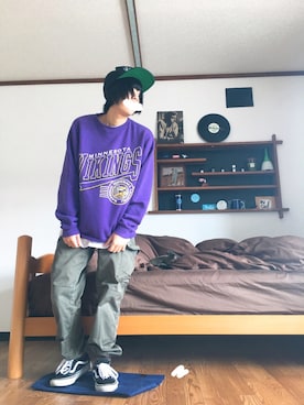 「APPLEBUM」｜「アイテム（その他）」を使った、ヤマさん（レディース・159cm）の秋コーディネート