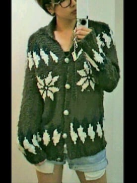 「カウチン」｜nat$umi..mamさん（レディース・171cm）の春コーディネート