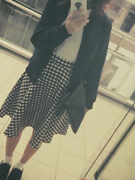 RIKACOさん（レディース・162cm）の春コーディネート