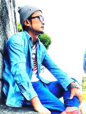 Masato Ohnoさん（メンズ・170cm）の夏コーディネート