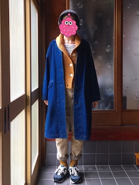 「8 EiGHT（エイト）のアイテム」を使った、t0m0eXさん（レディース・165cm）の春コーディネート