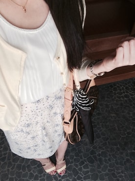 「prideglide（プライドグライド）のアイテム」を使った、utaさん（レディース・155cm）の春コーディネート