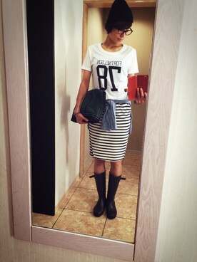 「20/80 TWENTY EIGHTY（トゥエンティーエイティー）のアイテム」を使った、sakuranamikiさん（レディース・170cm）の夏コーディネート