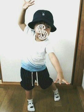 a*mさん(キッズ・90cm)の夏コーディネート