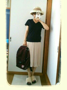 a*mさん（レディース・155cm）の秋コーディネート