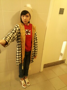 エイダ さん(レディース・160cm)の冬コーディネート