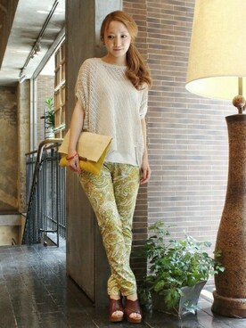 JOURNAL STANDARD Lady's バイヤーさん（レディース・163cm）の春コーディネート