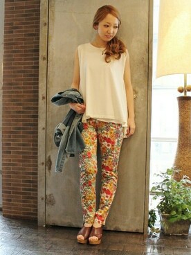 JOURNAL STANDARD Lady's バイヤーさん（レディース・163cm）の春コーディネート