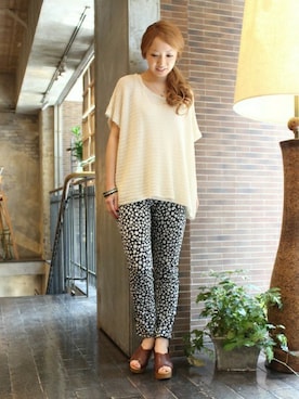 JOURNAL STANDARD Lady's バイヤーさん（レディース・163cm）の春コーディネート