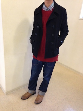 ちゃんたくさん（メンズ・172cm）の冬コーディネート