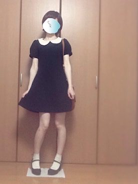 「Aラインワンピース」｜おはしさん（レディース・157cm）の夏コーディネート