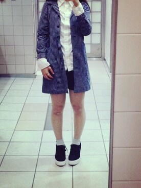 「agnes b.（アニエスベー）のアイテム（その他アウター）」を使った、Keitoさん（レディース・153cm）の夏コーディネート