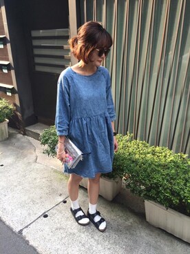 「師大」｜fjy.lover❁さん（レディース・158cm）の夏コーディネート