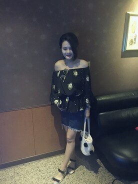 「flower」｜「アイテム（その他）」を使った、fjy.lover❁さん（レディース・159cm）の夏コーディネート