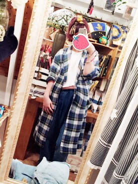 「HUG（ハグ）のアイテム（パンツ）」を使った、Aさんさん（レディース・162cm）の夏コーディネート