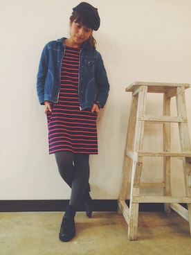 「SM2（エスエムツー）のアイテム」を使った、さとさん（レディース・157cm）の秋コーディネート