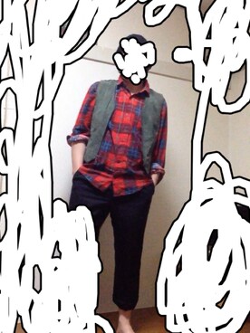 「SUIT.（スーツ）のアイテム」を使った、古男さん（メンズ・165cm）の夏コーディネート