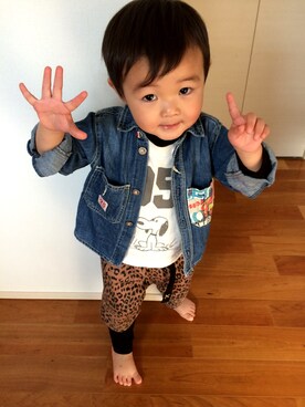 taku◡̈⃝acomamaさん(キッズ・80cm)の冬コーディネート