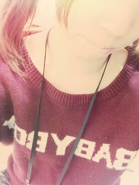 「WC（ダブル シー）のアイテム（ニット/セーター）」を使った、minapiさん（レディース・158cm）の春コーディネート