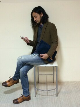 bunsanさん（メンズ・178cm）の秋コーディネート