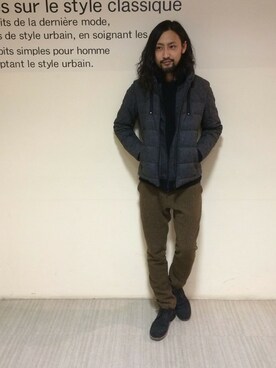 bunsanさん(メンズ・178cm)の冬コーディネート