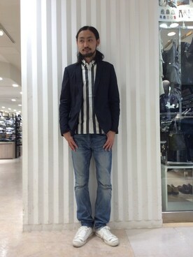 bunsanさん（メンズ・178cm）の春コーディネート