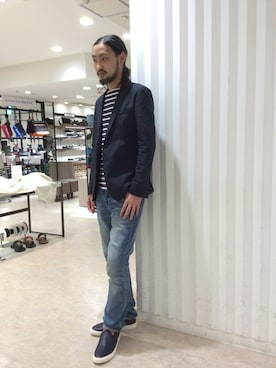 bunsanさん（メンズ・178cm）の春コーディネート