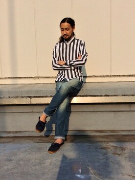 bunsanさん（メンズ・178cm）の夏コーディネート