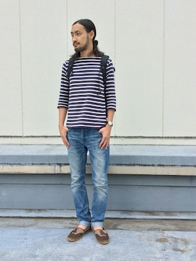 bunsanさん（メンズ・178cm）の夏コーディネート