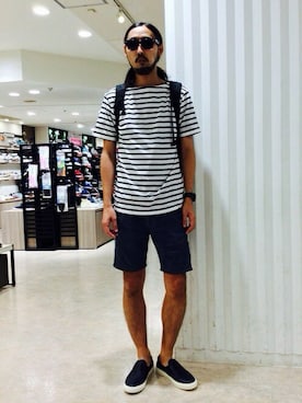 bunsanさん（メンズ・178cm）の夏コーディネート