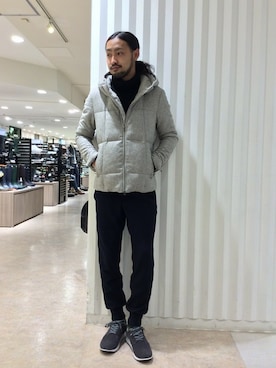 MORGAN HOMMEのダウンジャケット/コートを使った人気ファッション